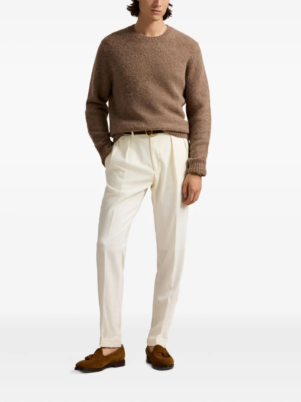 Polo Ralph Lauren elbow-patch sweater - Bruin