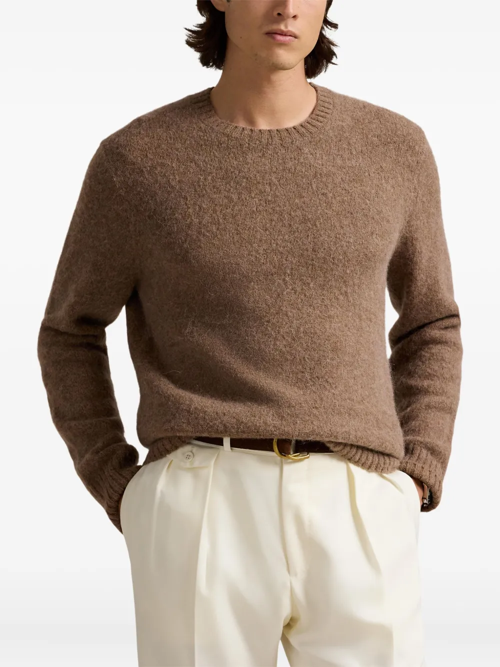 Polo Ralph Lauren elbow-patch sweater Bruin