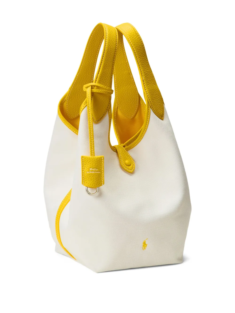 Polo Ralph Lauren leather-trimmed canvas tote bag | Image 2
