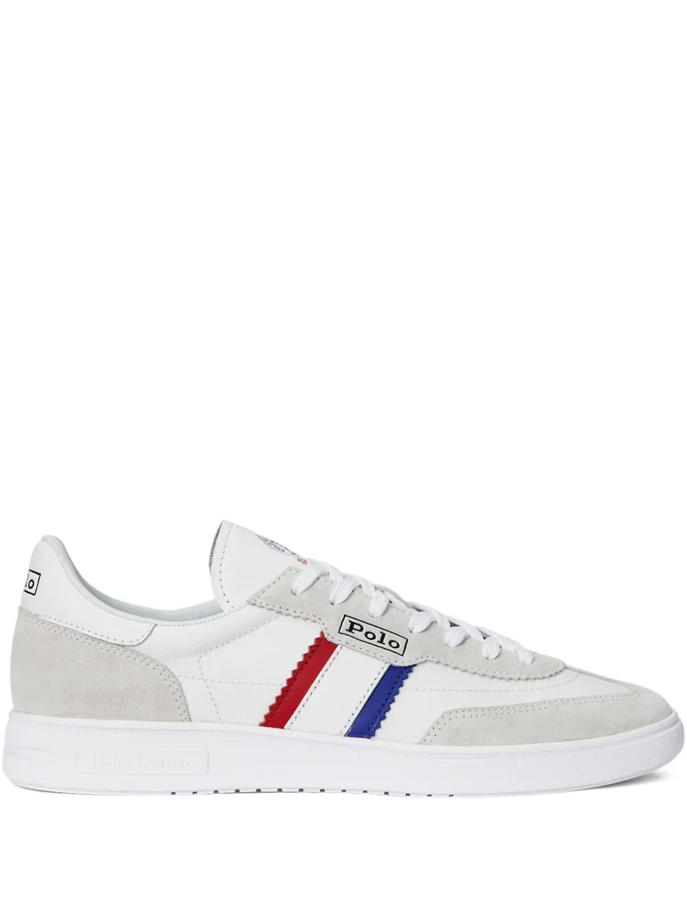 Polo Ralph Lauren suede-leather low-top sneakers Green