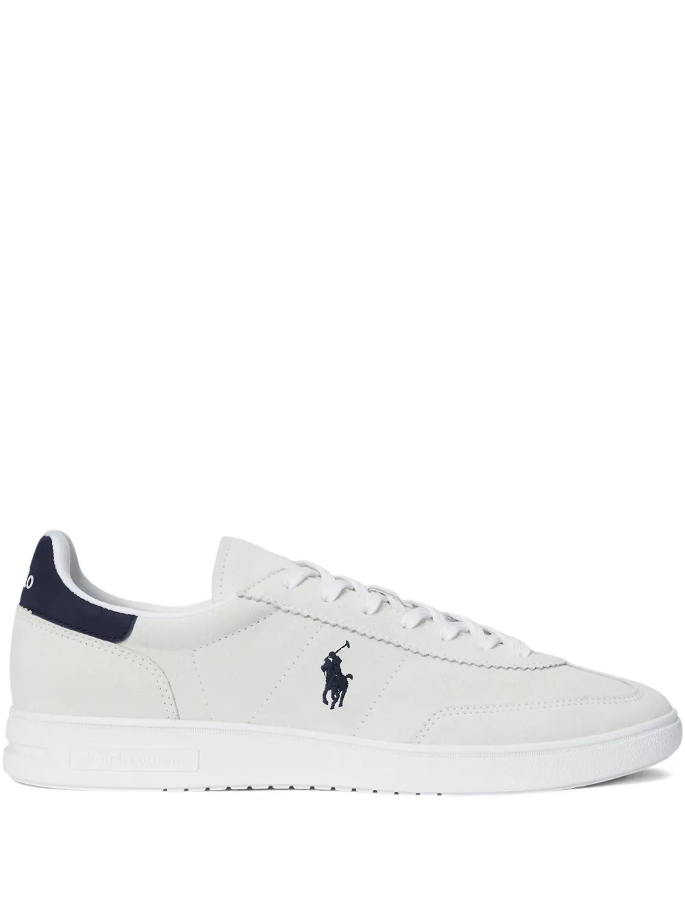 Polo Ralph Lauren Bedford suede low-top sneakers White