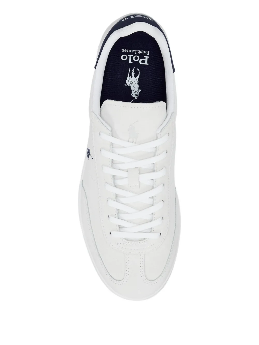 Polo Ralph Lauren Bedford suede low-top sneakers White