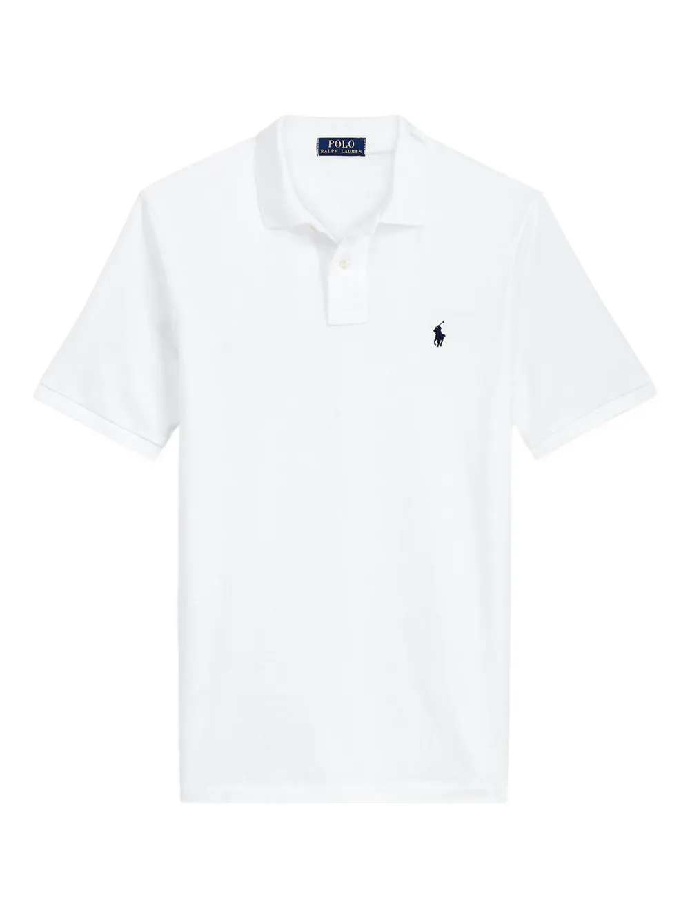 Polo Ralph Lauren Gestricktes Poloshirt - Weiß