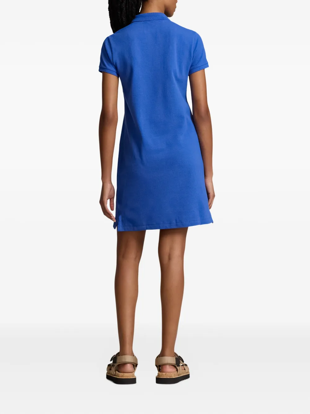 Polo Ralph Lauren Jurk met korte mouwen Blauw