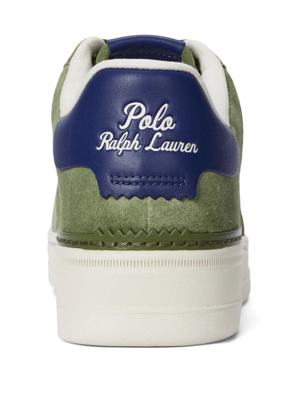 Polo Ralph Lauren suede-leather low-top sneakers Green
