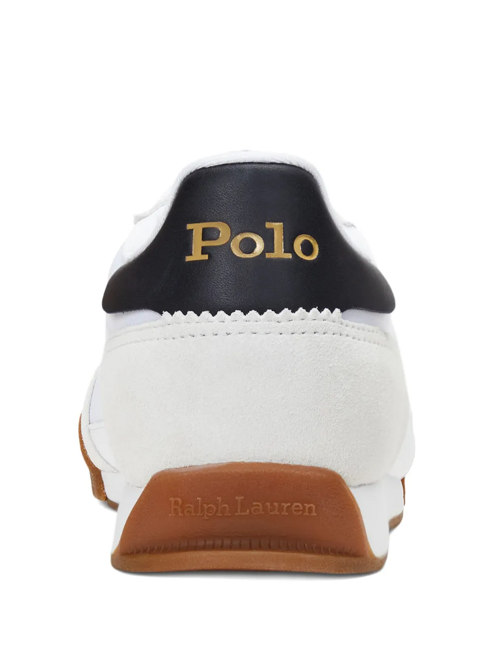 Polo Ralph Lauren suede-leather low-top sneakers White