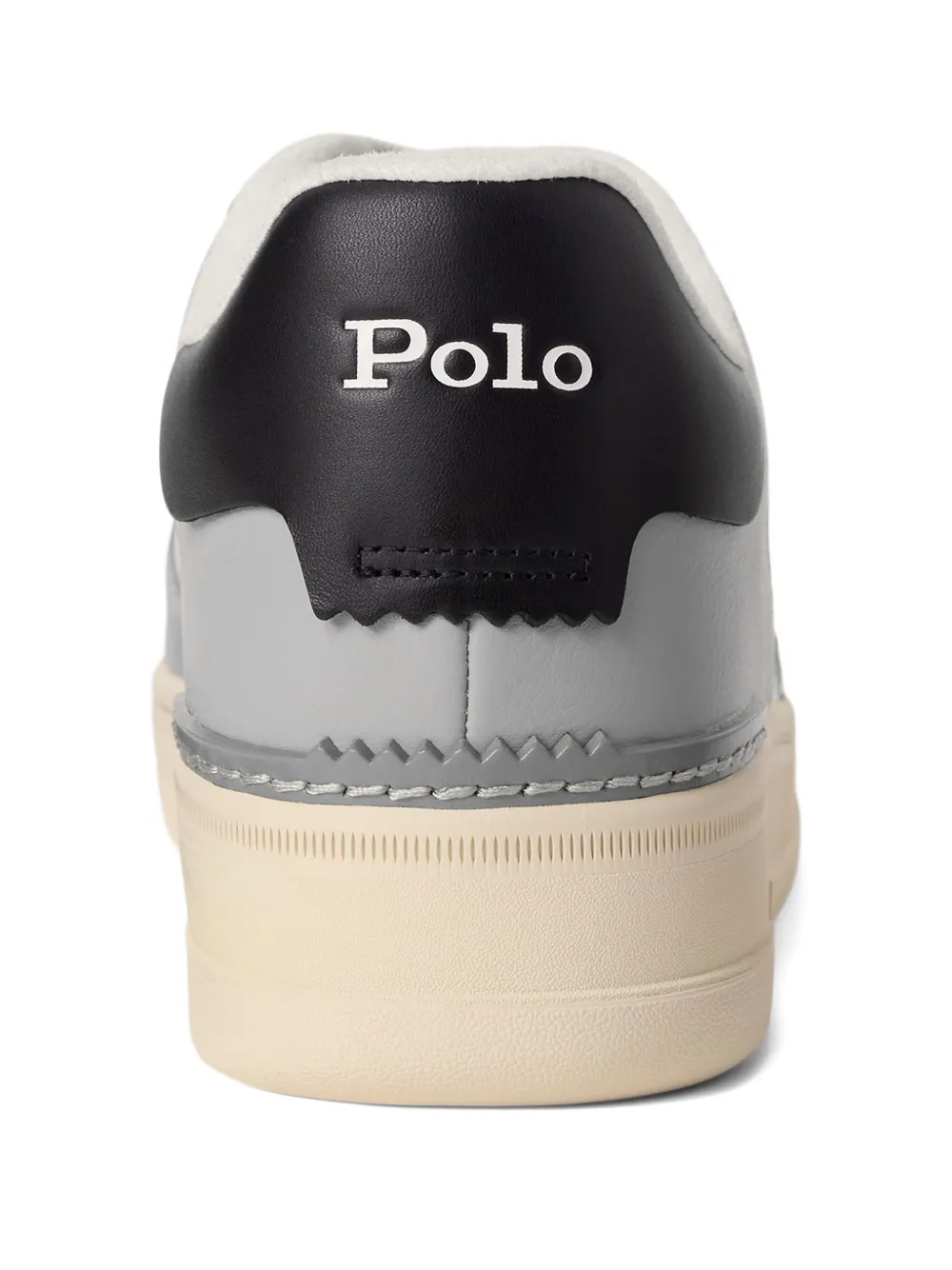 Polo Ralph Lauren Leren sneakers Grijs