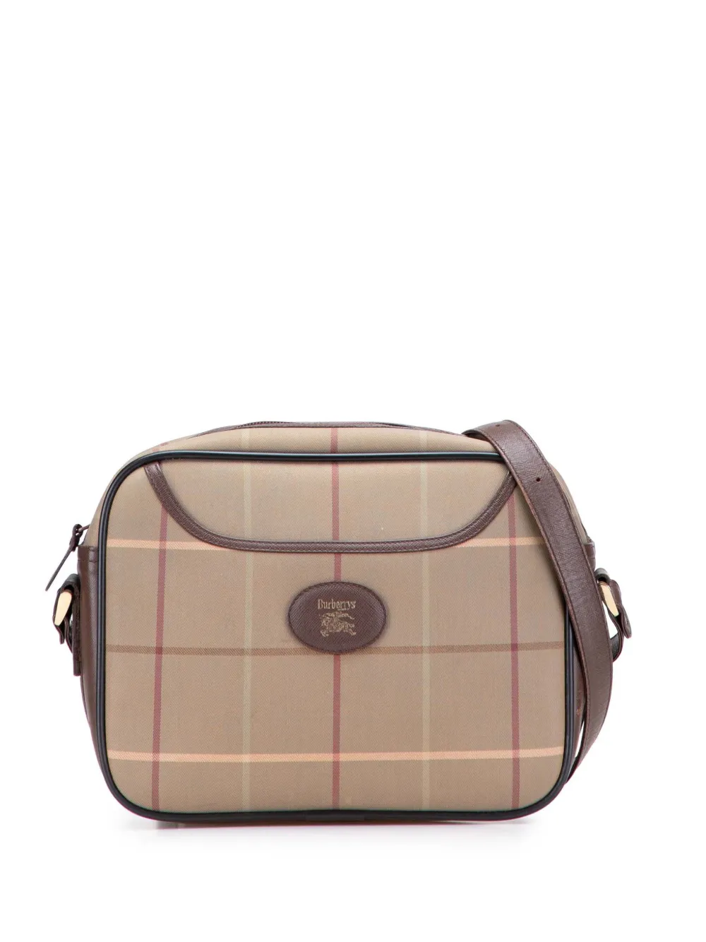 Burberry Pre-Owned 20th Century Vintage Check Canvas crossbody bag - Burberry Pre-Owned 20th Century Vintage Check Canvas crossbody bag -