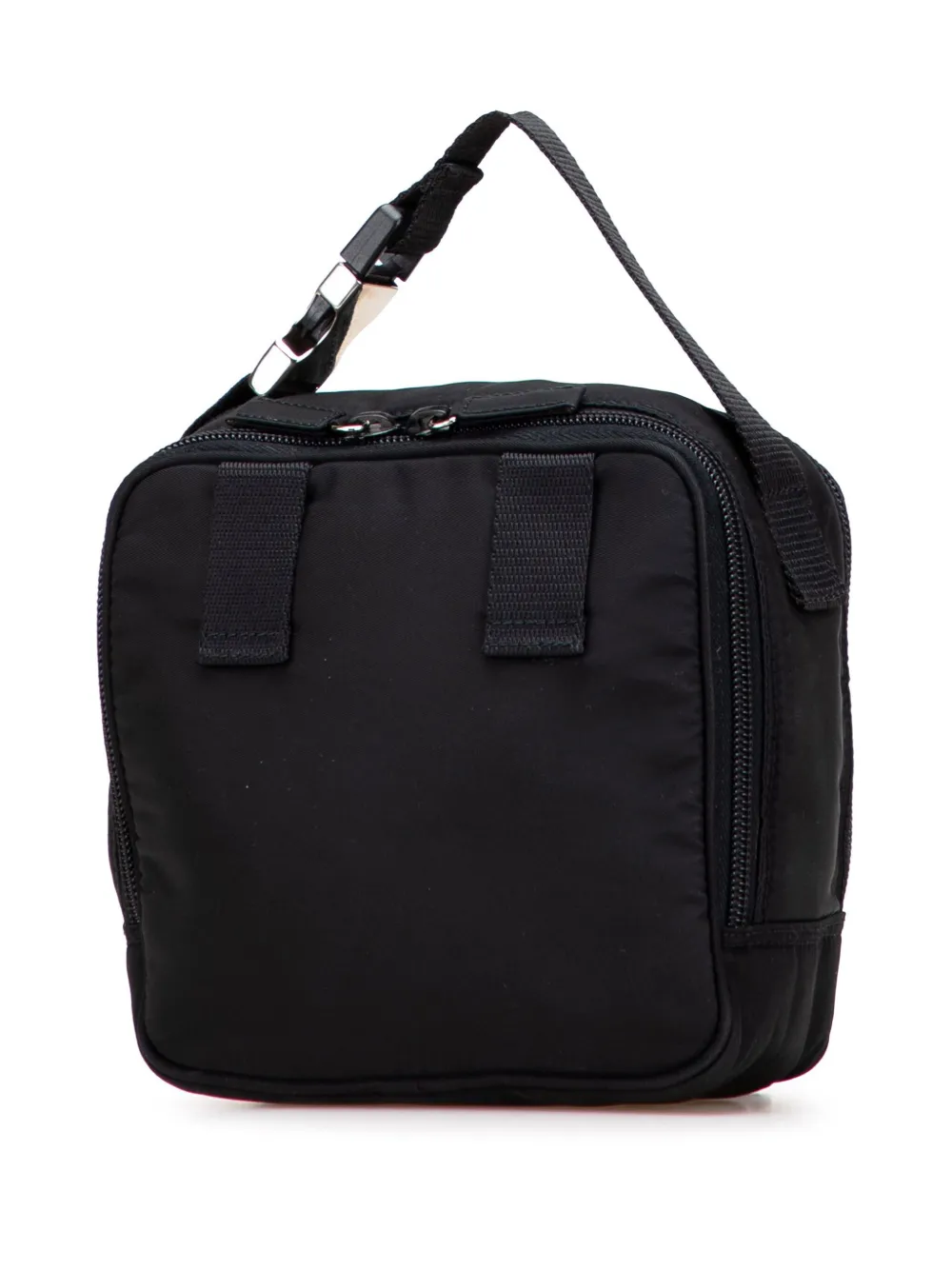 Pre-owned Prada 2000-2013 Tessuto Satchel In Black
