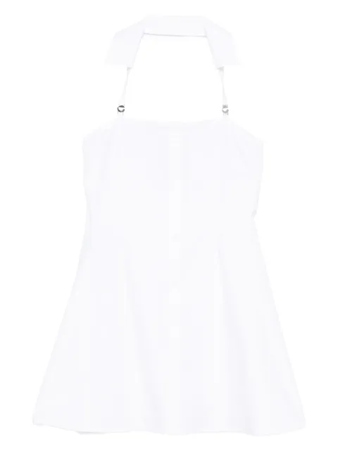Coperni halterneck button-front dress
