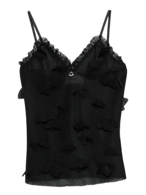 Coperni top con aplique de mariposa