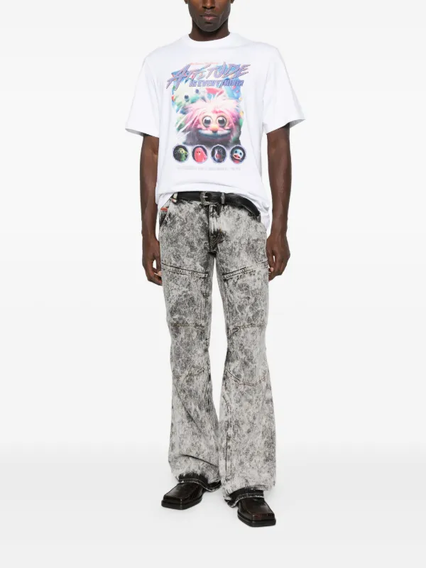 Martine Rose グラフィック Tシャツ | ホワイト | FARFETCH JP