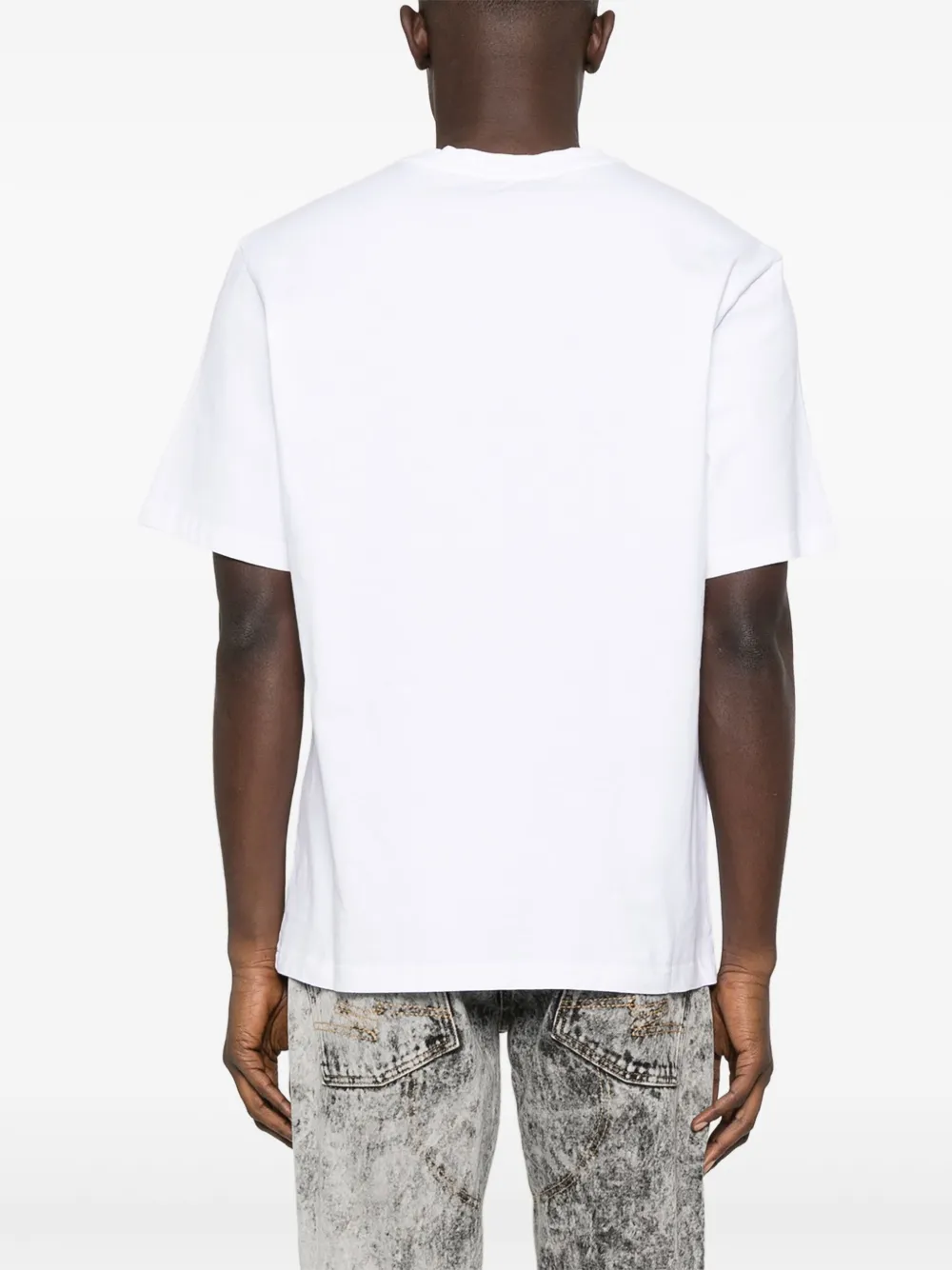 Martine Rose T-shirt met print Wit