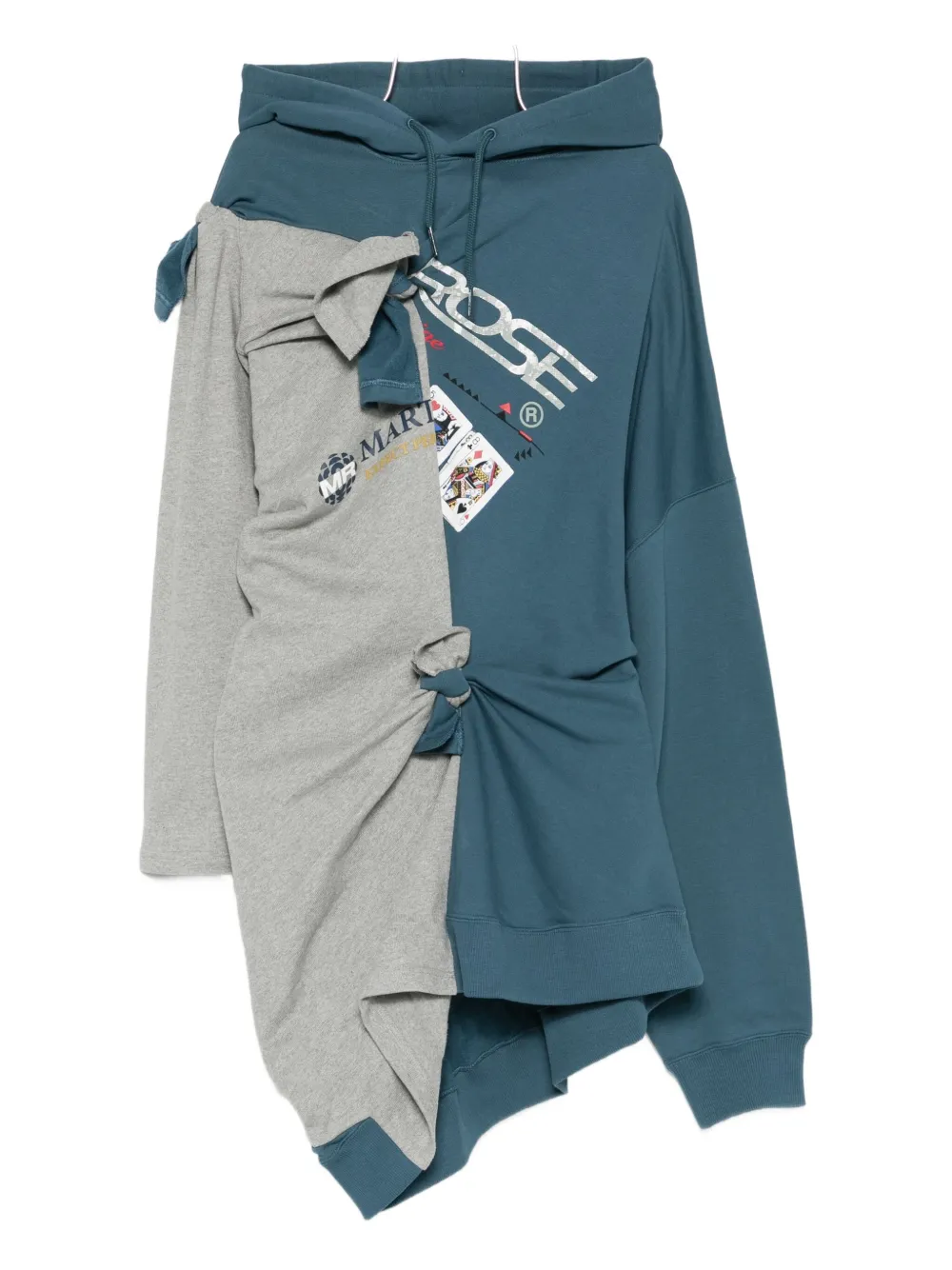 Martine Rose Collage hoodie - Grigio