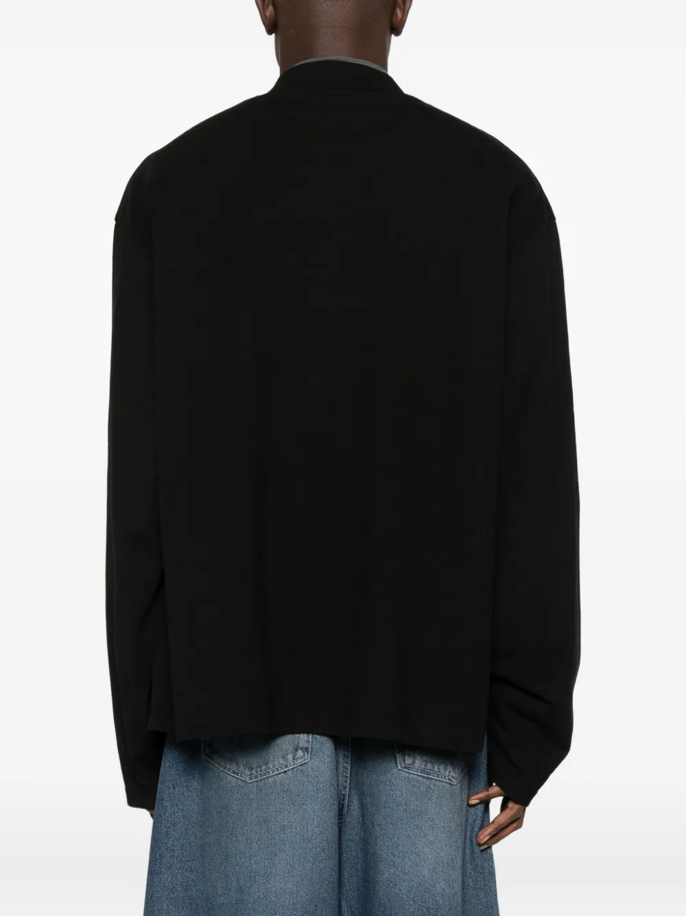 Martine Rose T-shirt met ronde hals Zwart