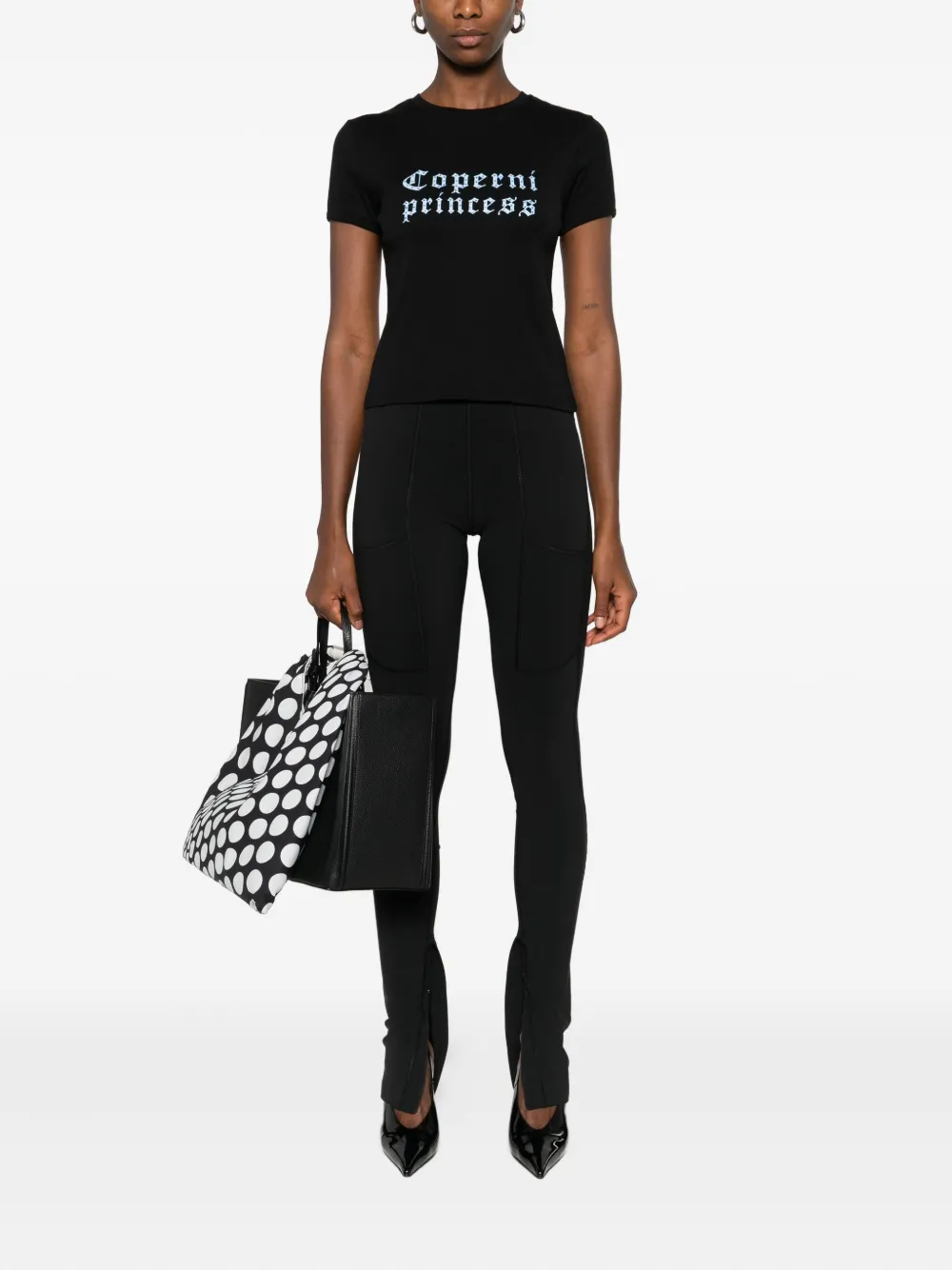 Coperni zip-detail pocket trousers - Zwart