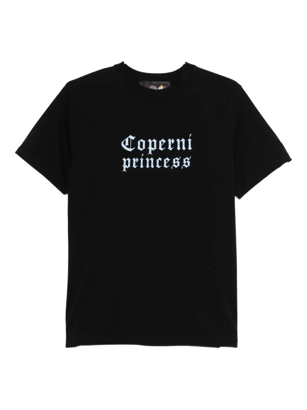 Coperni Disney Collaboration Princess Boxy T-shirt In Black