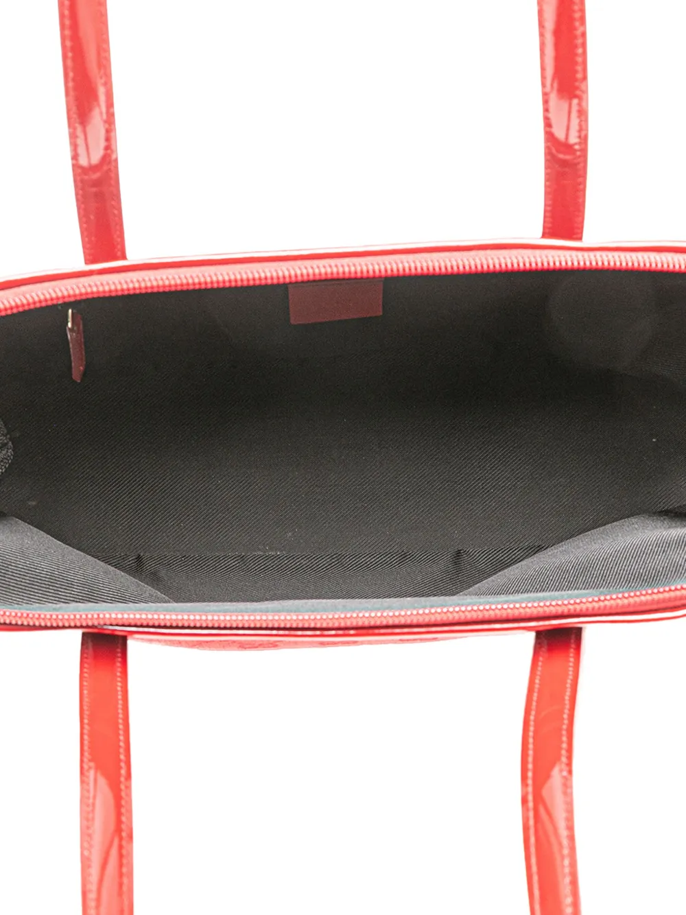 Pre-owned Gucci 2000-2015 Gg Canvas Shoulder Bag In Red