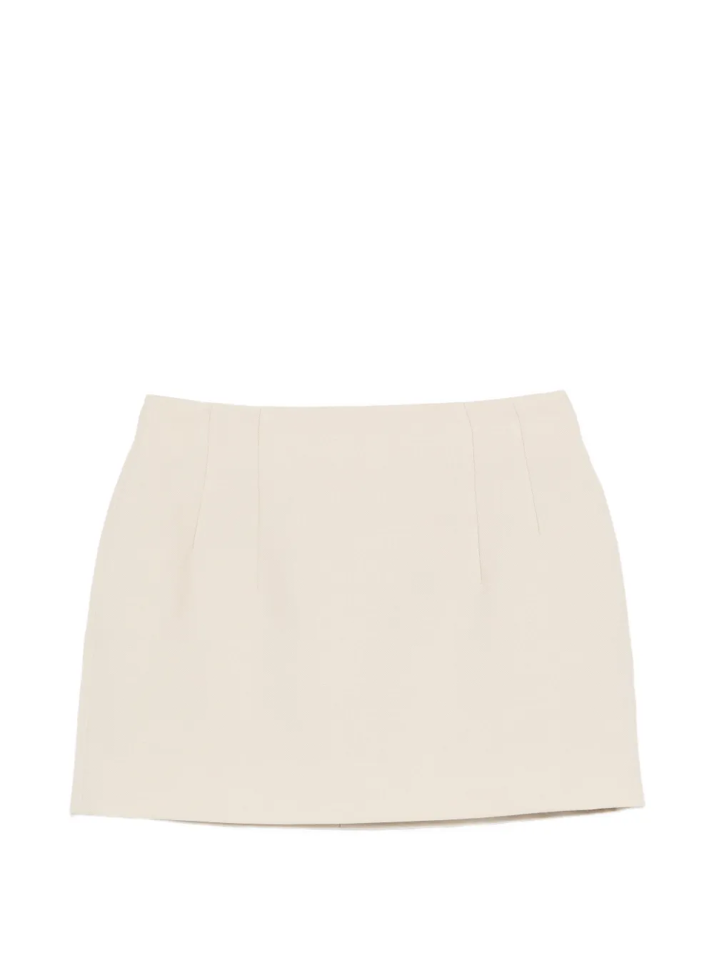 WARDROBE.NYC New Contour mini skirt - Toni neutri