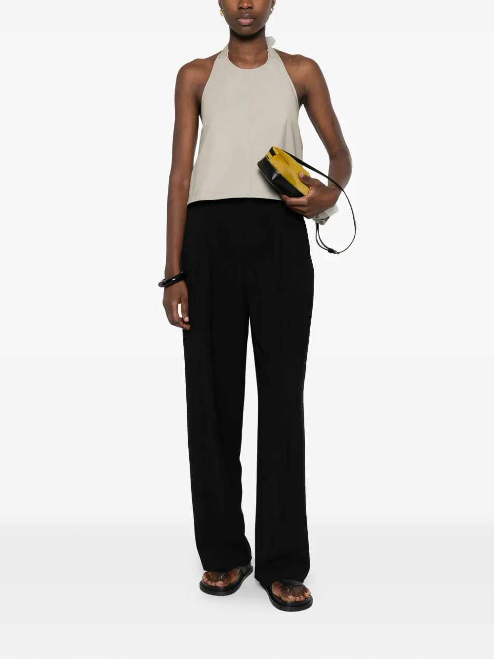  Wardrobe.nyc Clean Backless Top - Neutrals 