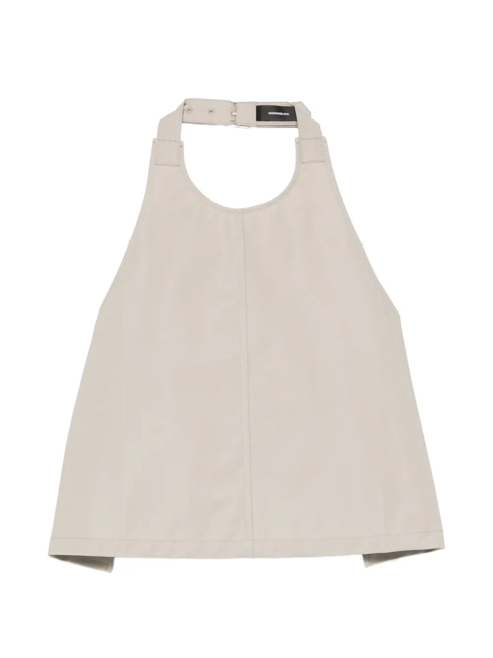 WARDROBE.NYC Clean backless top - Nude