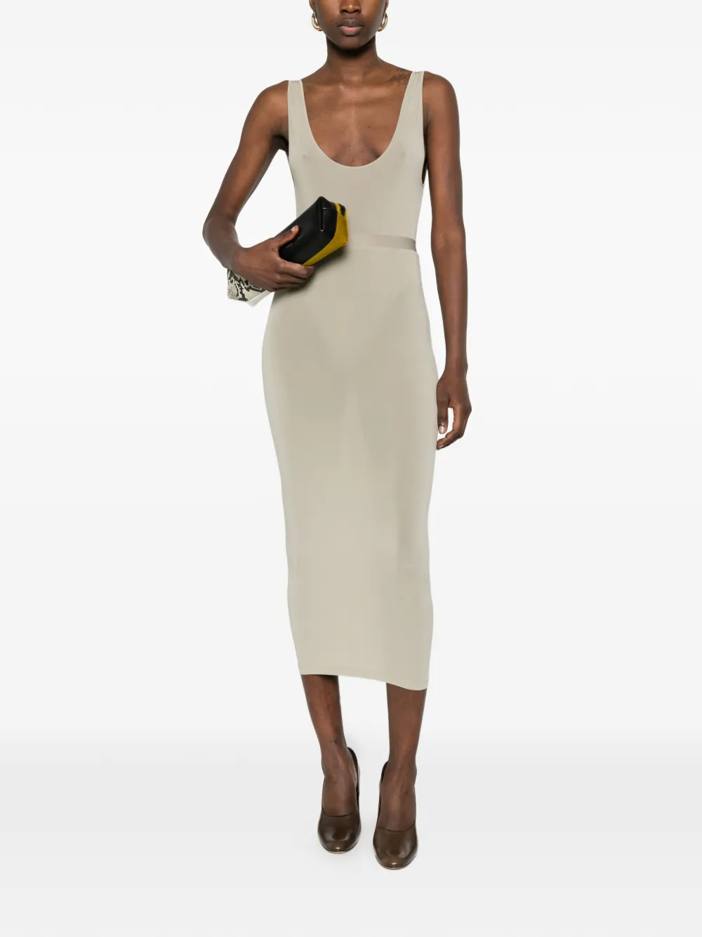  Wardrobe.nyc Sheer Skirt - Neutrals 