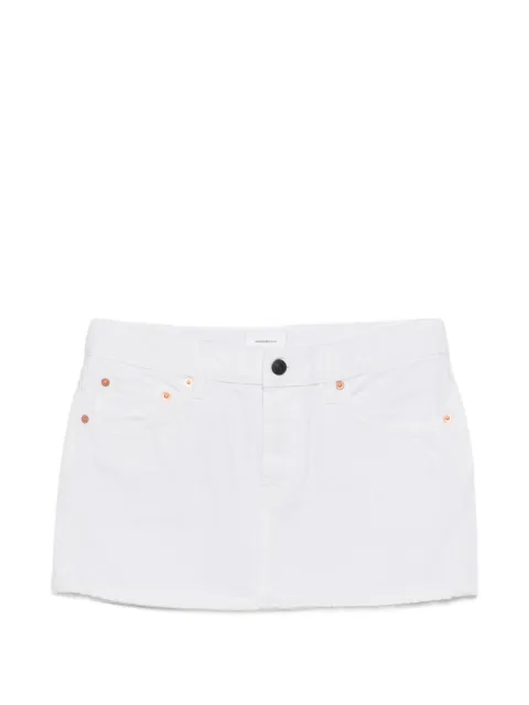 WARDROBE.NYC denim mini skirt