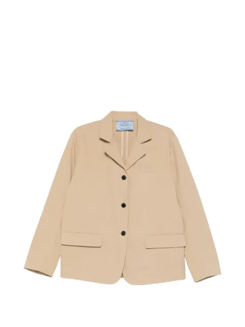 Prada button-fastening blazer