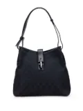 Gucci Pre-Owned 2000-2015 GG Canvas Piston shoulder bag - Black