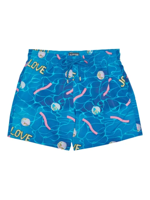 Vilebrequin moorise-printed swim shorts