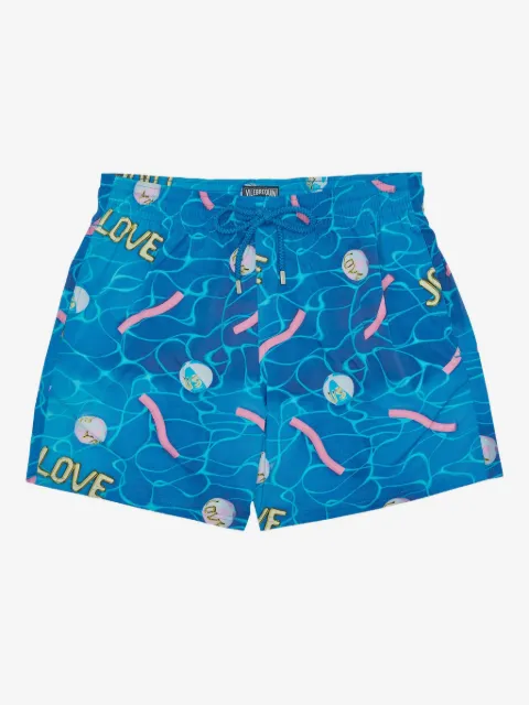 Vilebrequin Badeshorts mit Moorise-Print