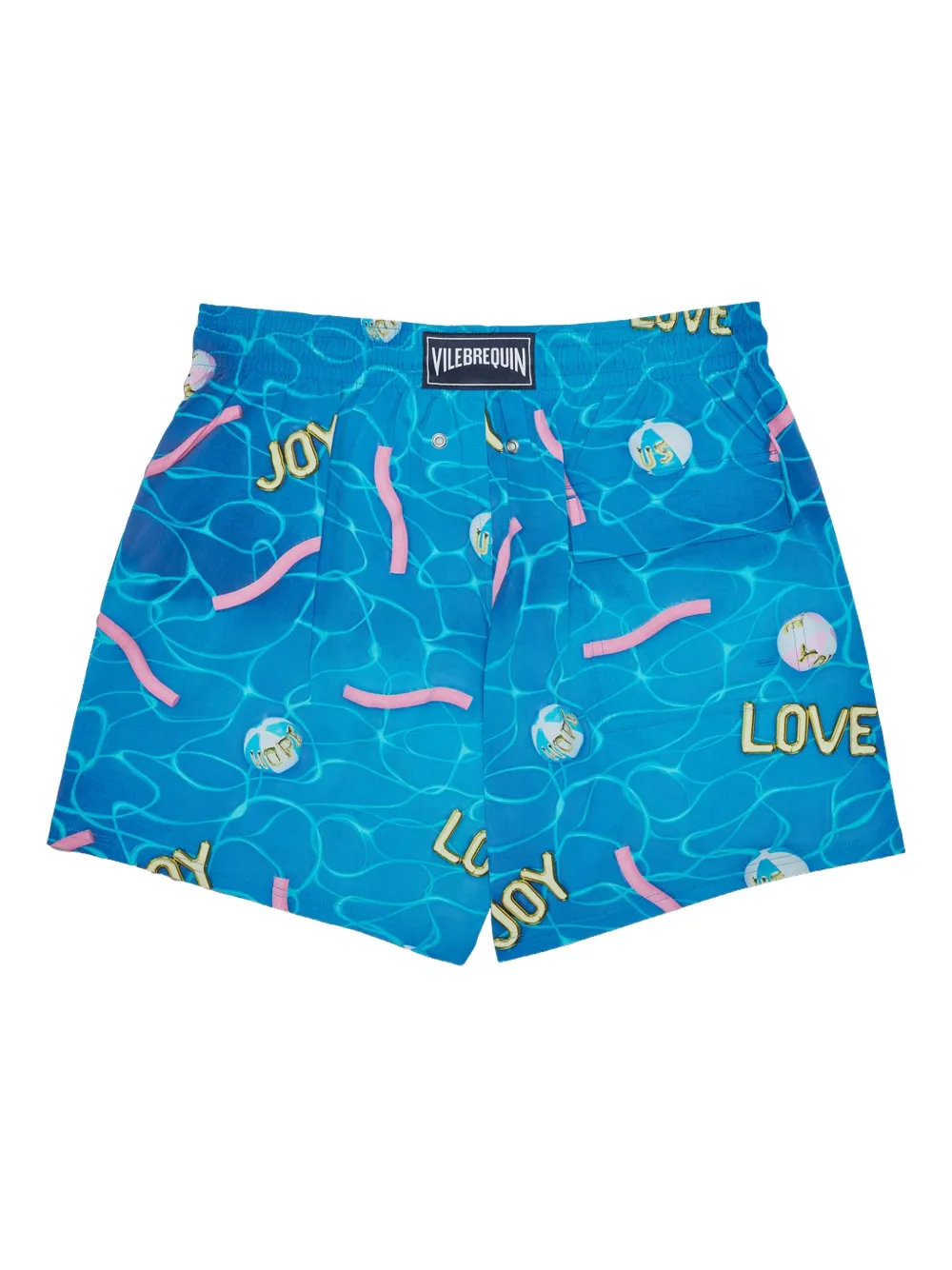 Vilebrequin Moorise-printed Swim Shorts In Blue