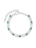 VEERT The Clear and Green tennis bracelet - White