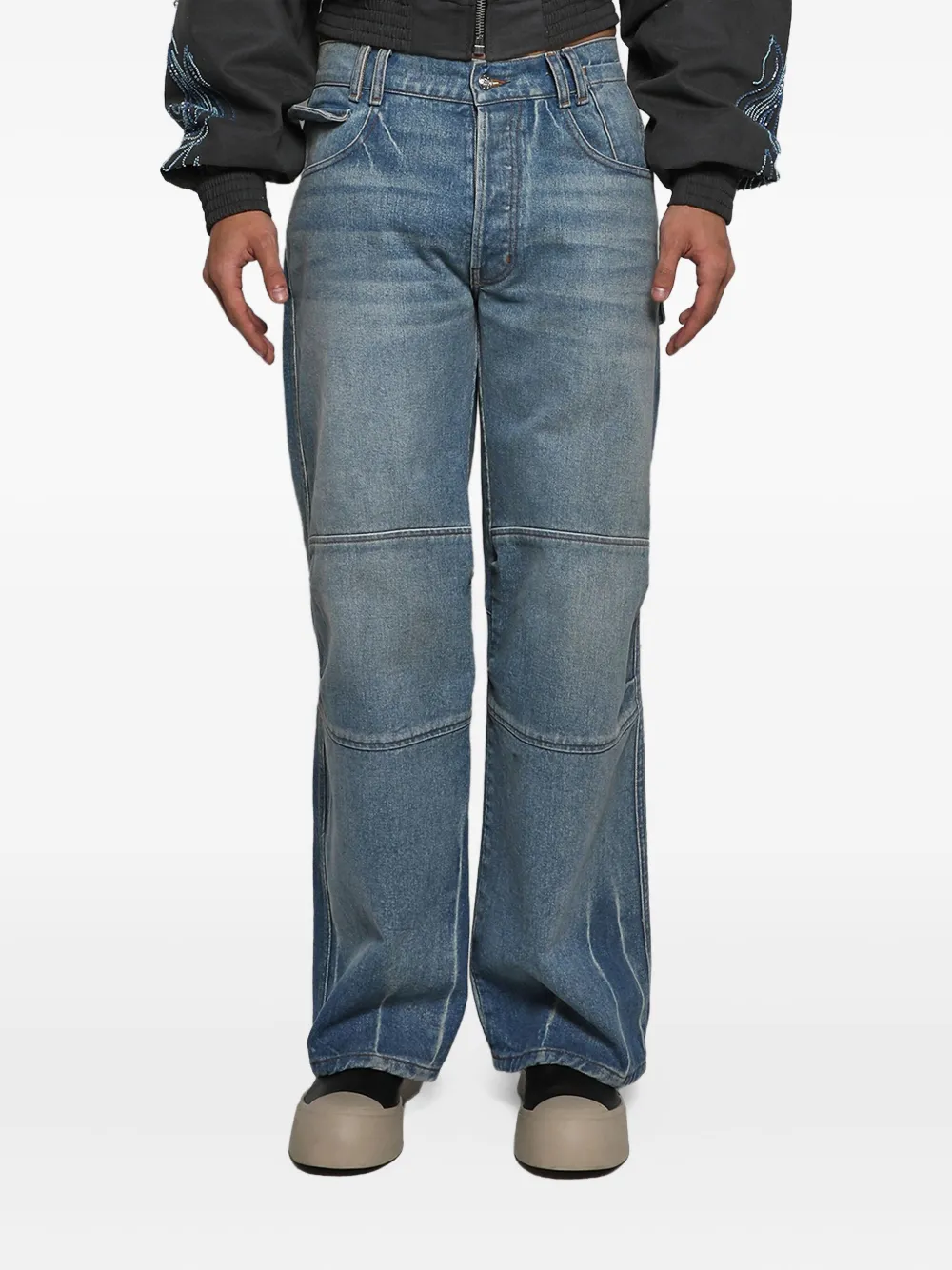 Earthling Vip Bronx Jeans In Blue