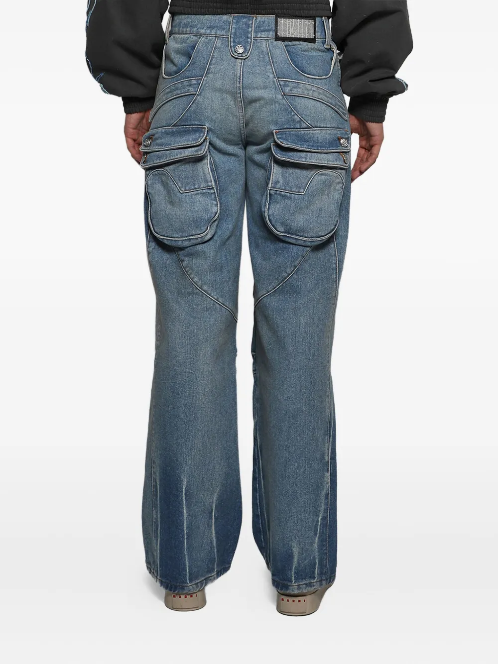 Earthling Vip Bronx Jeans In Blue