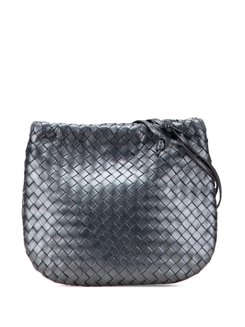 Bottega Veneta Pre-Owned 20th Century Nappa Intrecciato crossbody bag | Silver | Image 1