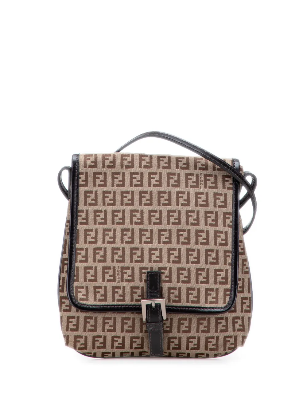 Fendi Pre-Owned 2000-2010 Zucchino Canvas crossbody bag | Brown | Image 1