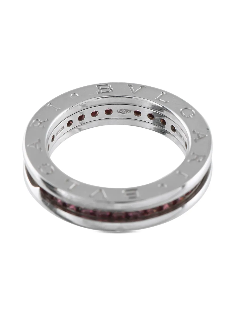Bvlgari Pre-Owned 18K white gold B.Zero1 tourmaline ring | Image 2