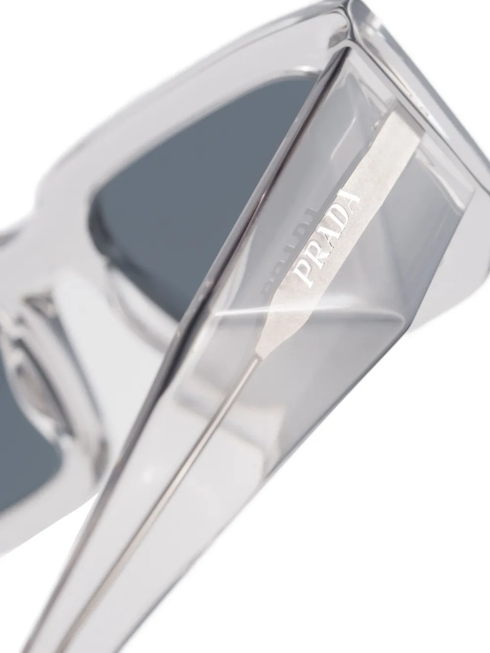 Prada Eyewear Zonnebril Grijs