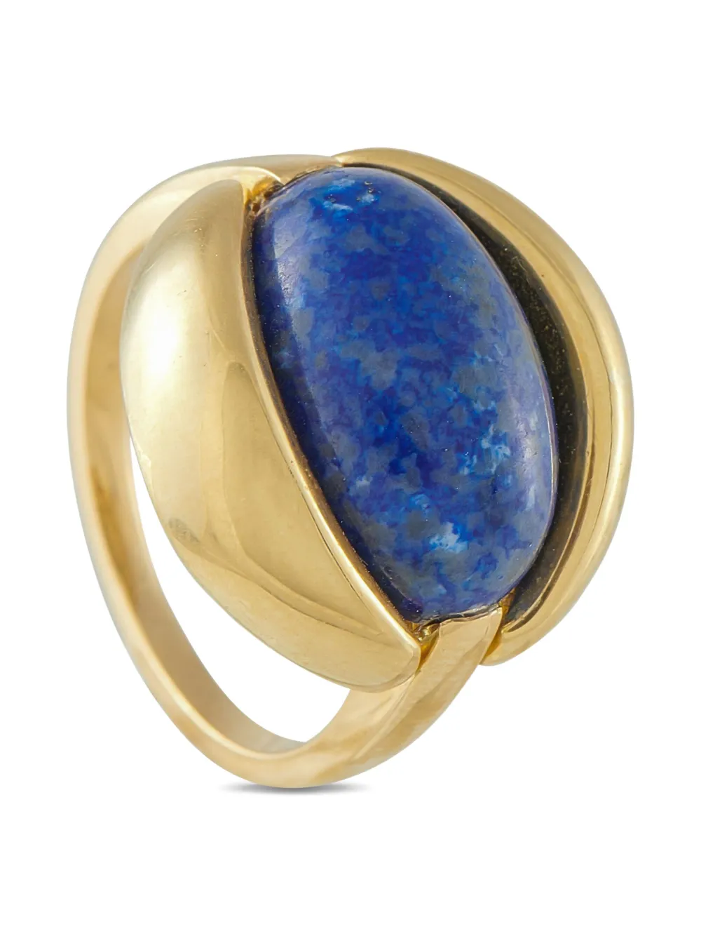 Cartier 14K yellow gold lapis lazuli ring | Image 2