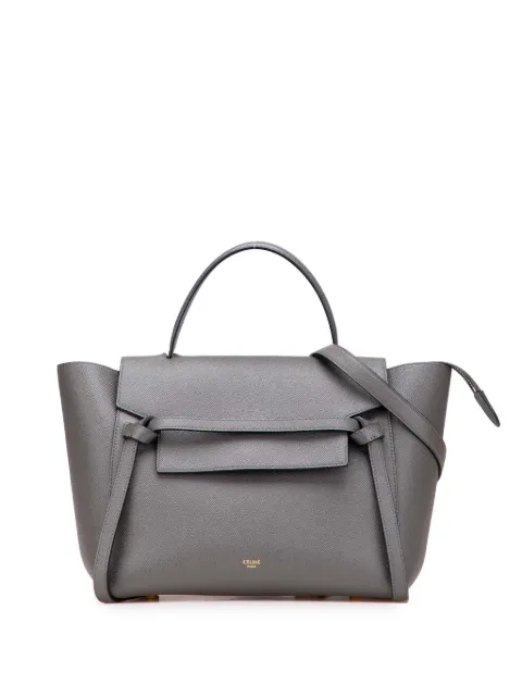 Celine Pre-Owned 2000-2025 Mini Grained Calfskin Belt Bag satchel