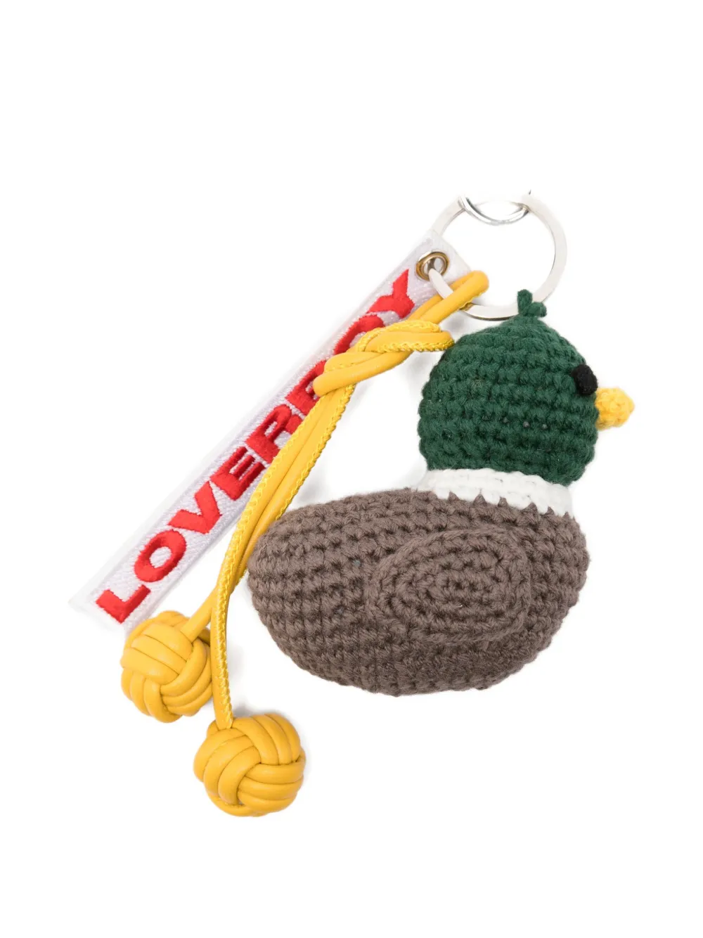 Charles Jeffrey Loverboy Multicolor Duck Bag Charm In Multi