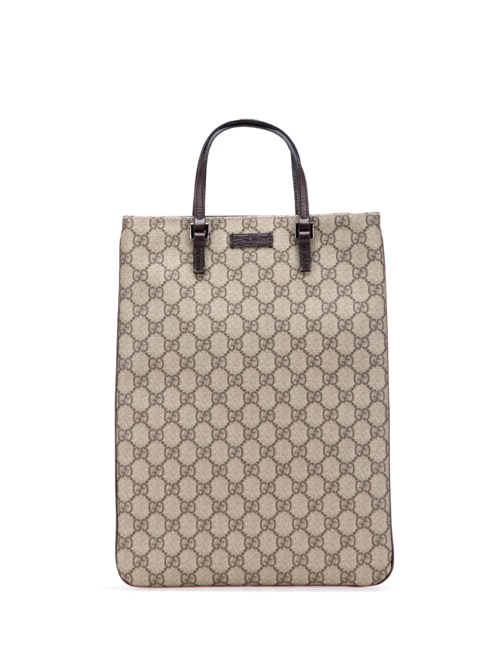 Gucci Pre-Owned 2000-2015 GG Supreme tote bag - ブラウン Gucci Pre-Owned 2000-2015 GG Supreme tote bag - ブラウン