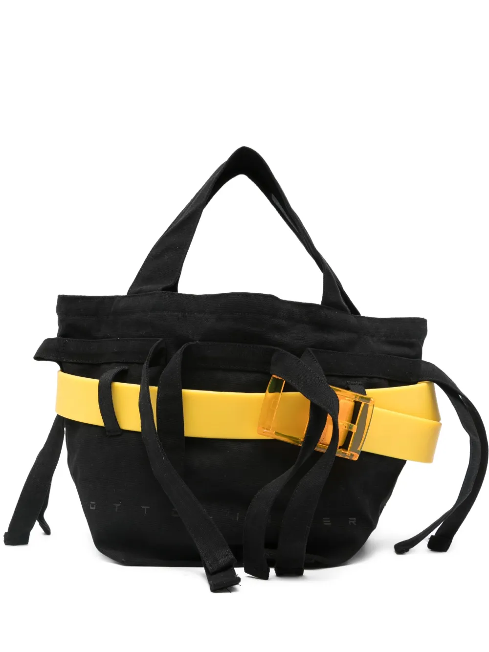 Ottolinger logo-detail belted tote bag | Black | Image 1