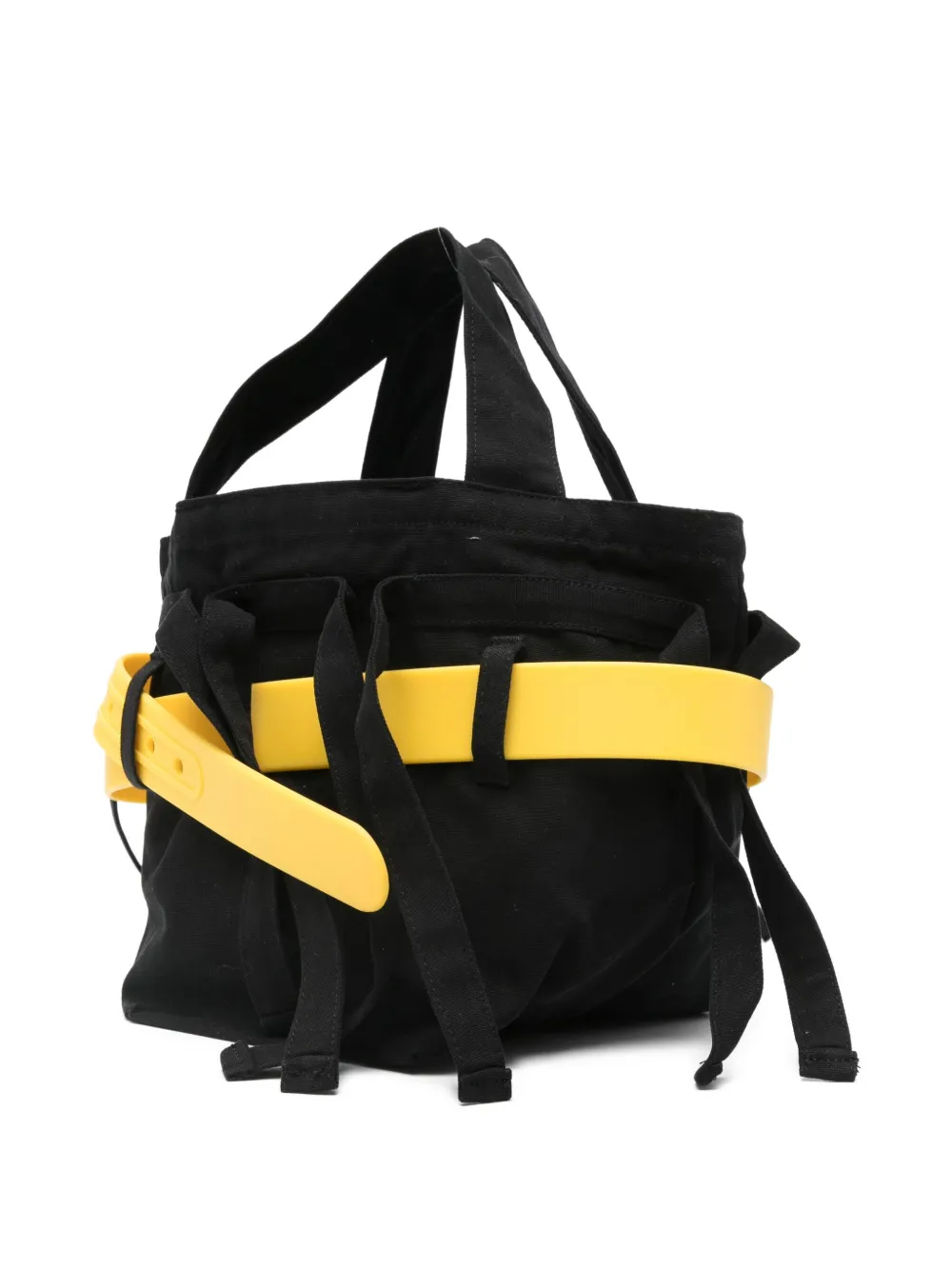 Ottolinger Shopper met ceintuur en logodetail Zwart