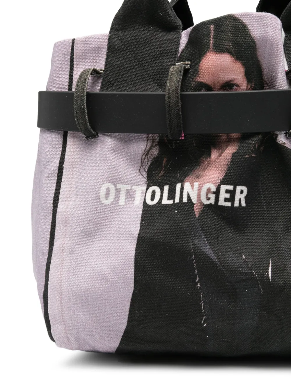Ottolinger Shopper met ceintuur Bruin