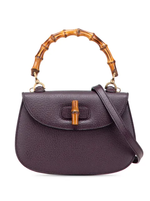Gucci Pre-Owned 2000-2015 Calfskin Bamboo Night satchel