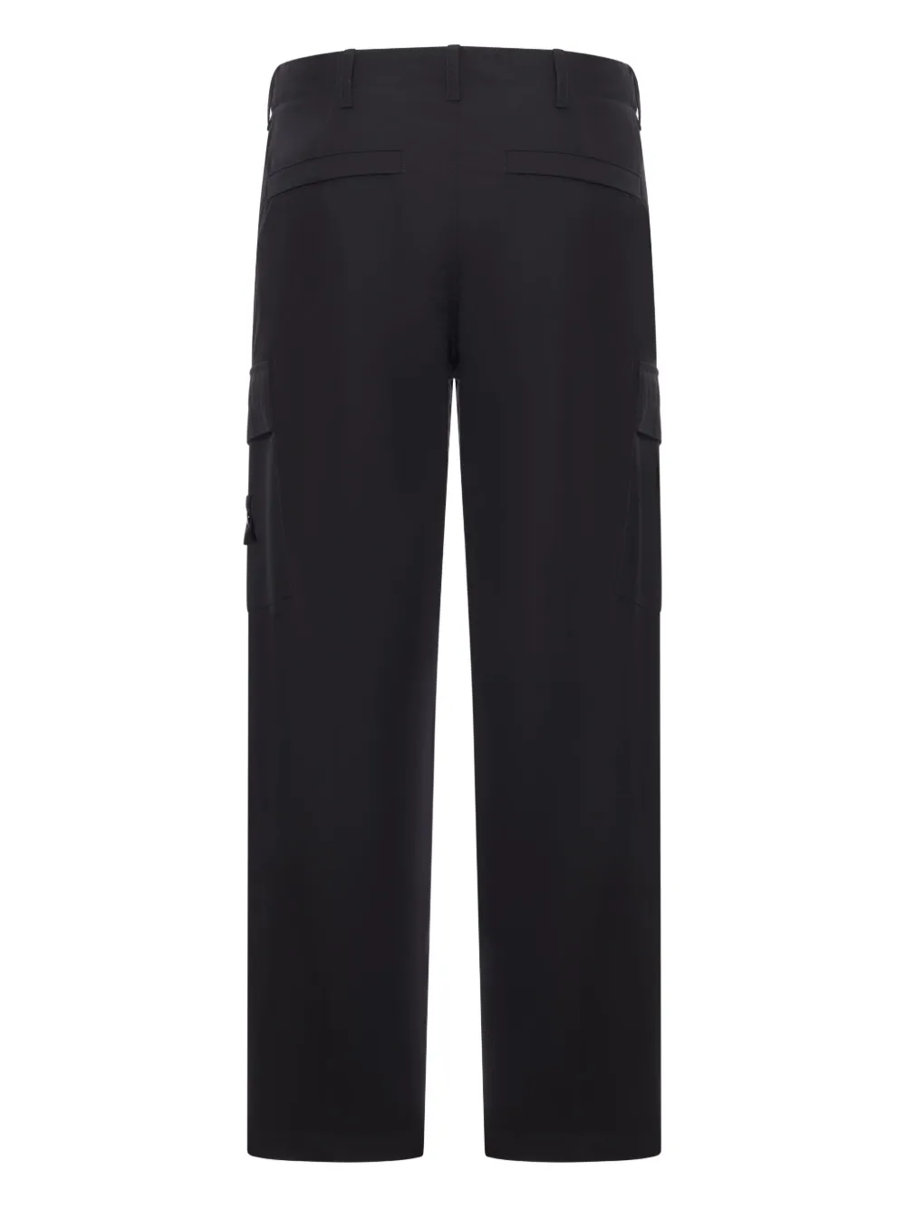 Stone Island cargo-pockets trousers - Zwart