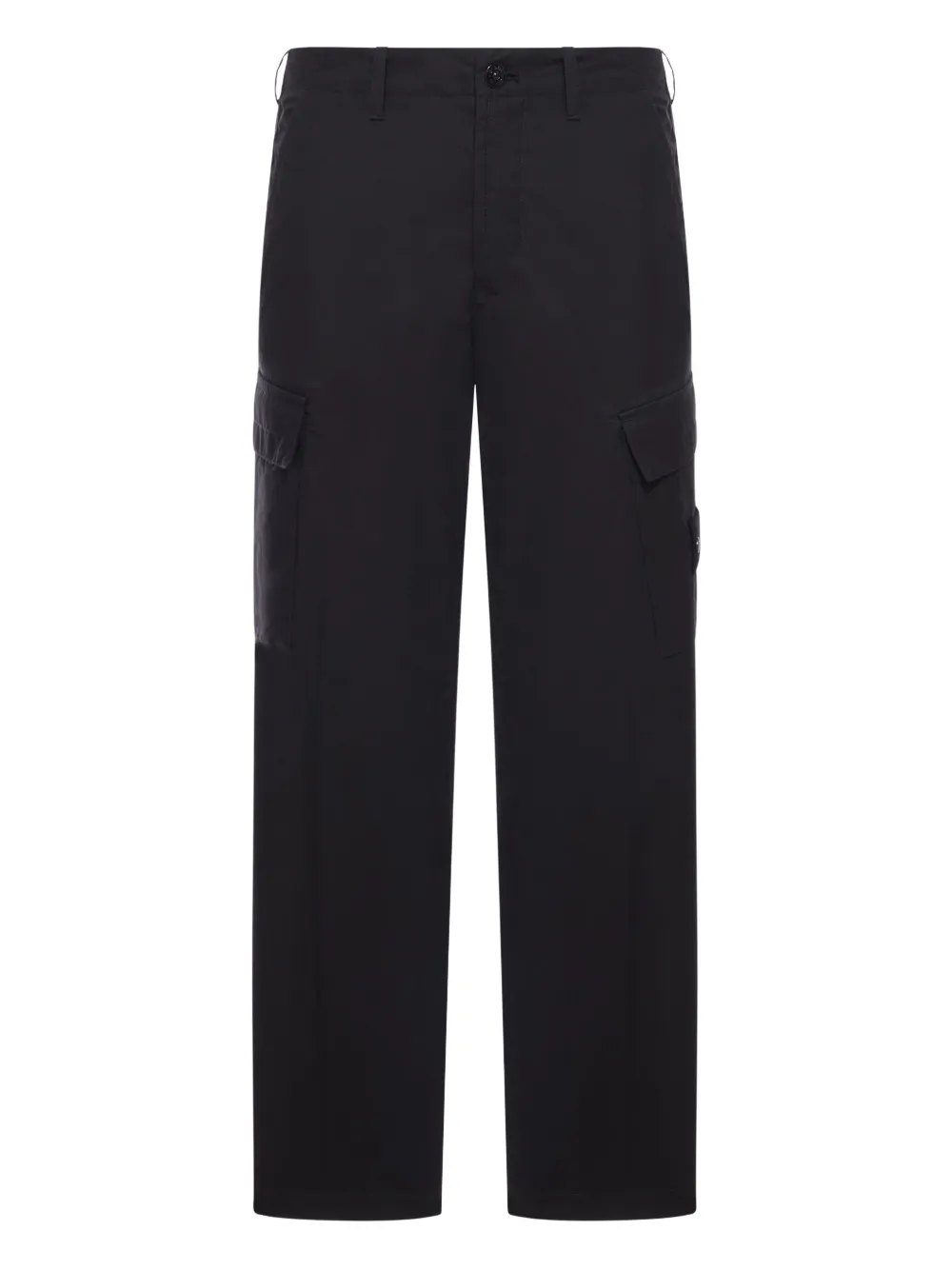 Stone Island cargo-pockets trousers Zwart
