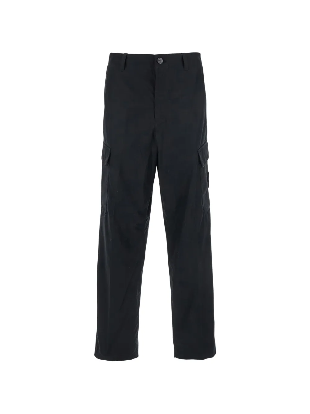 Stone Island Broek met cargo zak Zwart